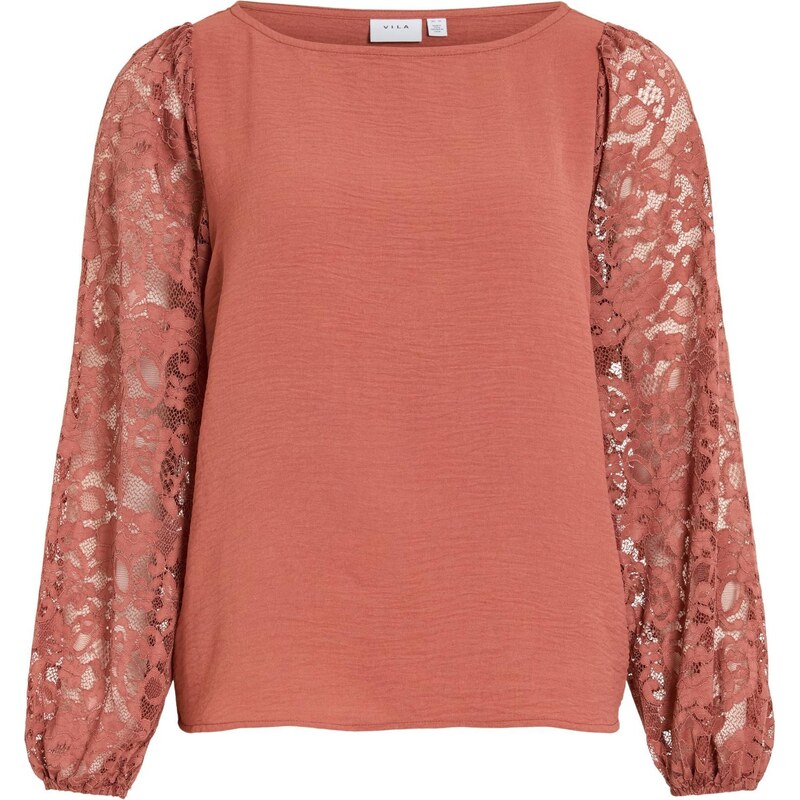 VILA Blúzka VIJosa bordová 67634243