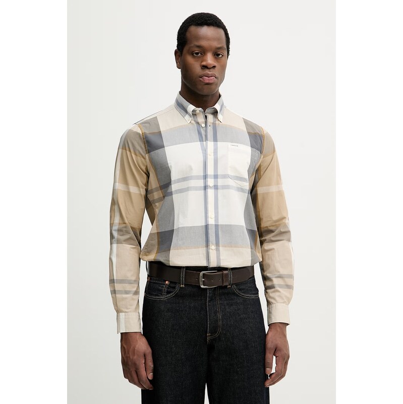 Bavlnená košeľa Barbour Harris 67699104