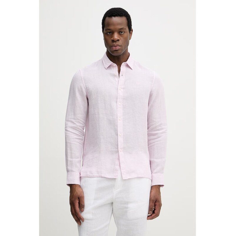 Michael Kors košeľa pánska ľanová 67698705