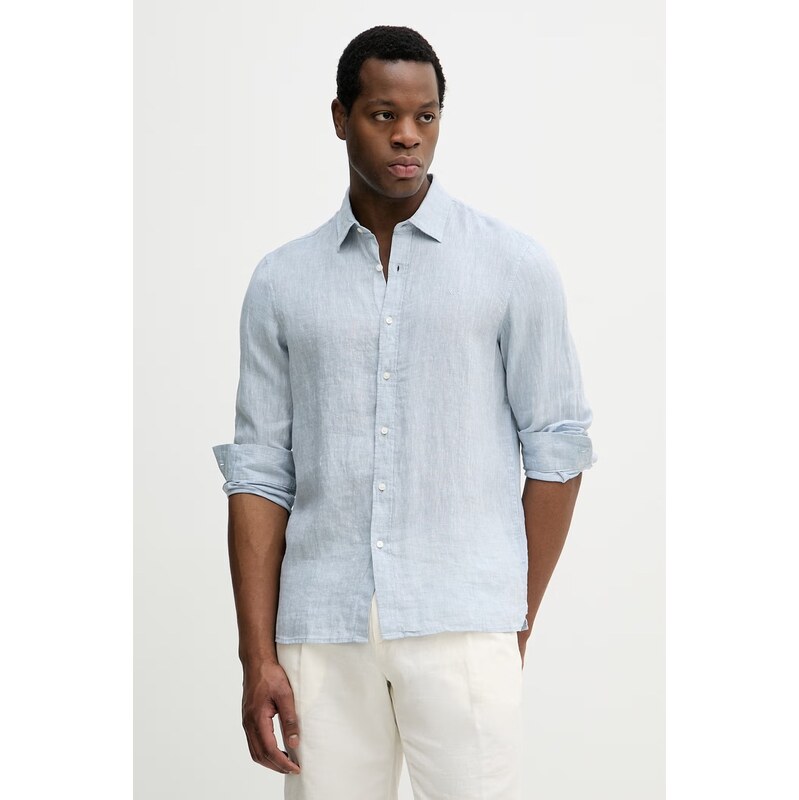 Michael Kors košeľa pánska ľanová 67698706