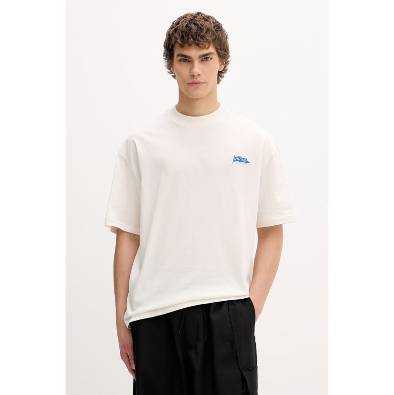 Bavlnené tričko Hugo Blue Nohatio 67699740
