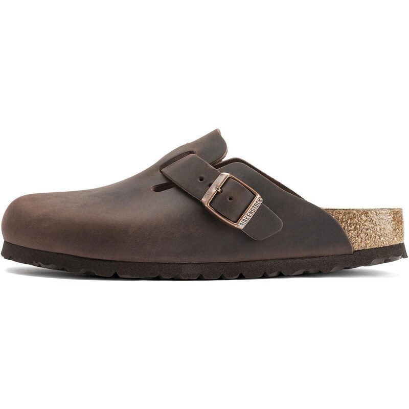BIRKENSTOCK Šľapky Boston tmavohnedá 61833890