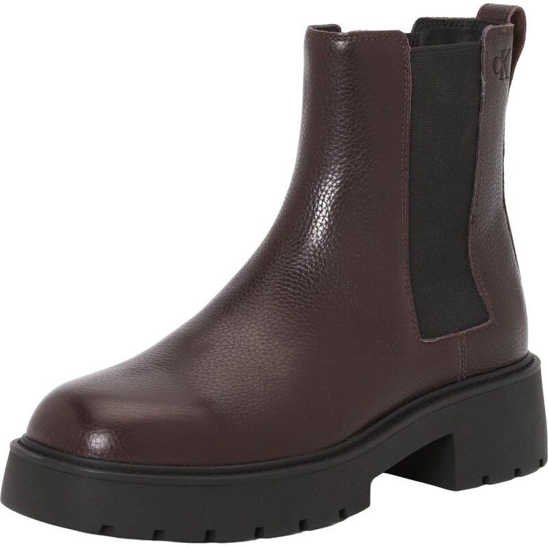 Calvin Klein Chelsea čižmy tmavohnedá 65665036