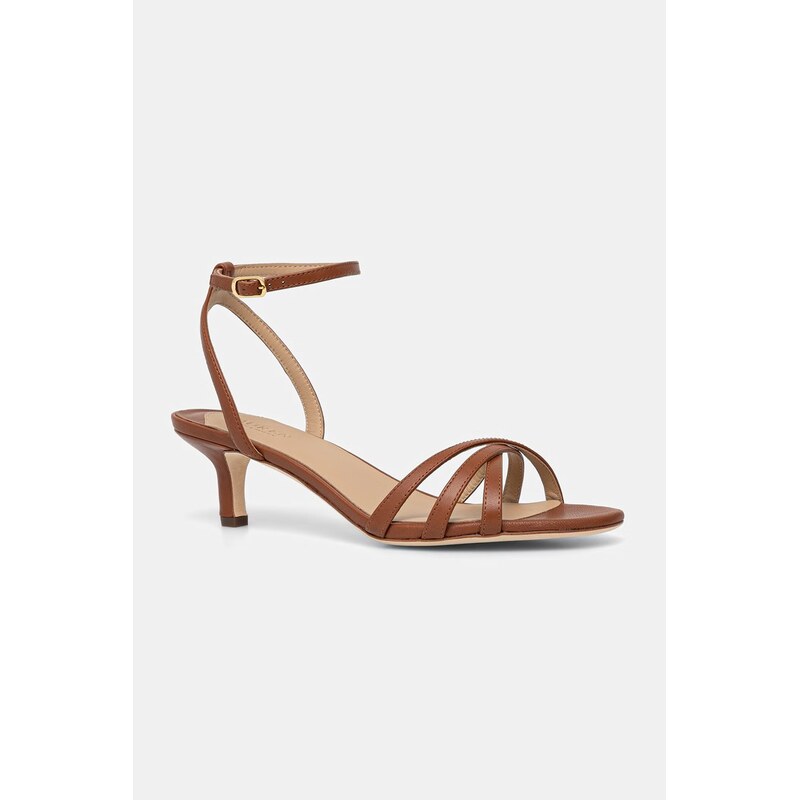 Lauren Ralph Lauren sandále kožené Kendyl Kttn 67704210