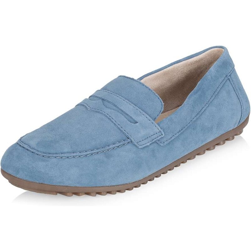 RIEKER Dámske mokasíny REMONTE D3K00-14 modrá S6 67704495