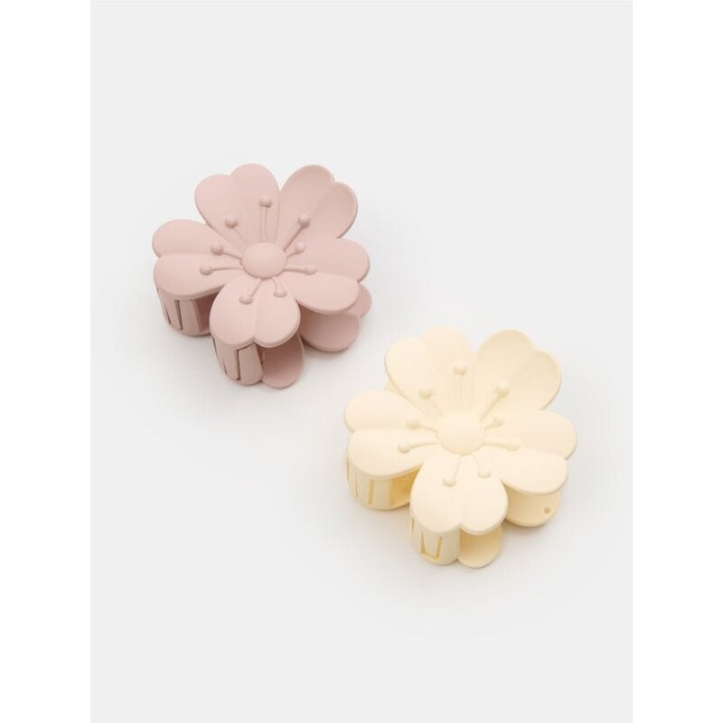 Sinsay - Súprava 2 štipcov do vlasov - viacfarebná 67860536