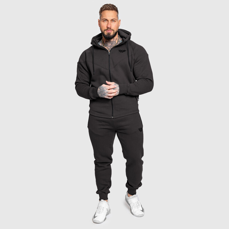 Pánska športová súprava Iron Aesthetics Round, sivá 24554006