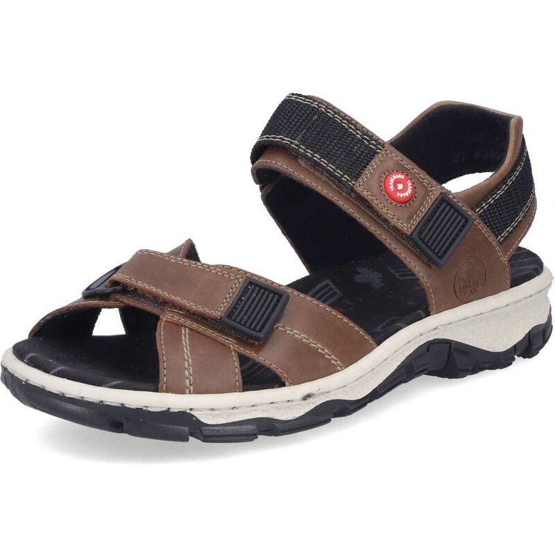 Dámske sandále RIEKER 68851-22 hnedá S6 67711451