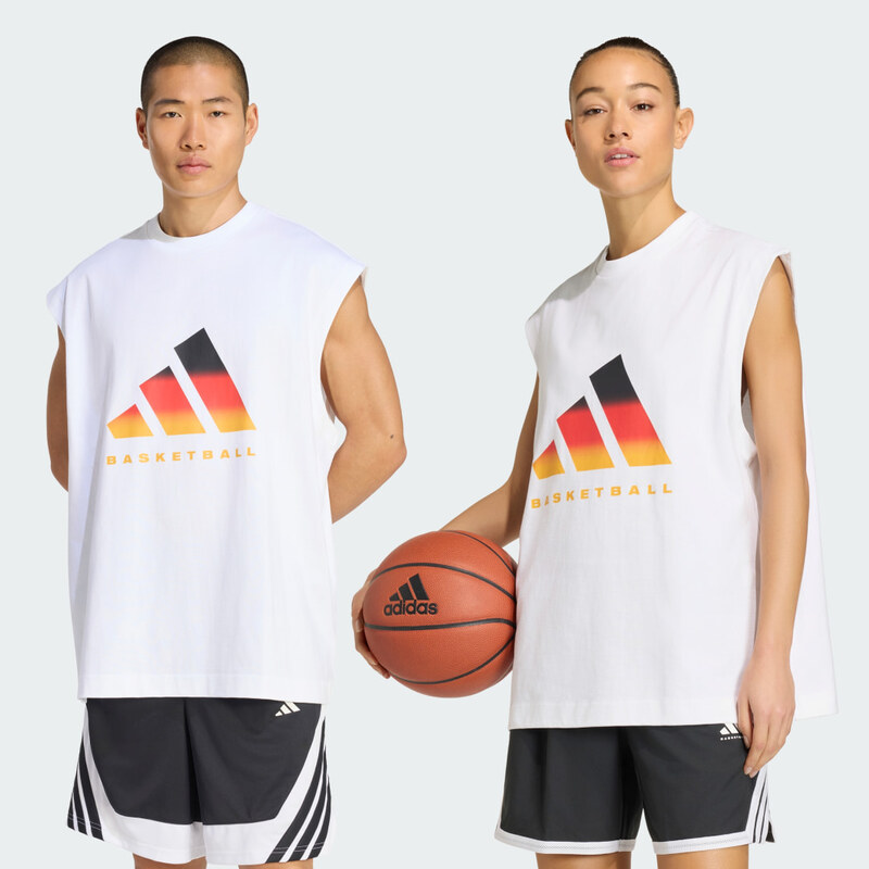 Adidas TRIČKO BEZ RUKÁVOV DBB BASKETBALL GRAPHICS 2 67712208