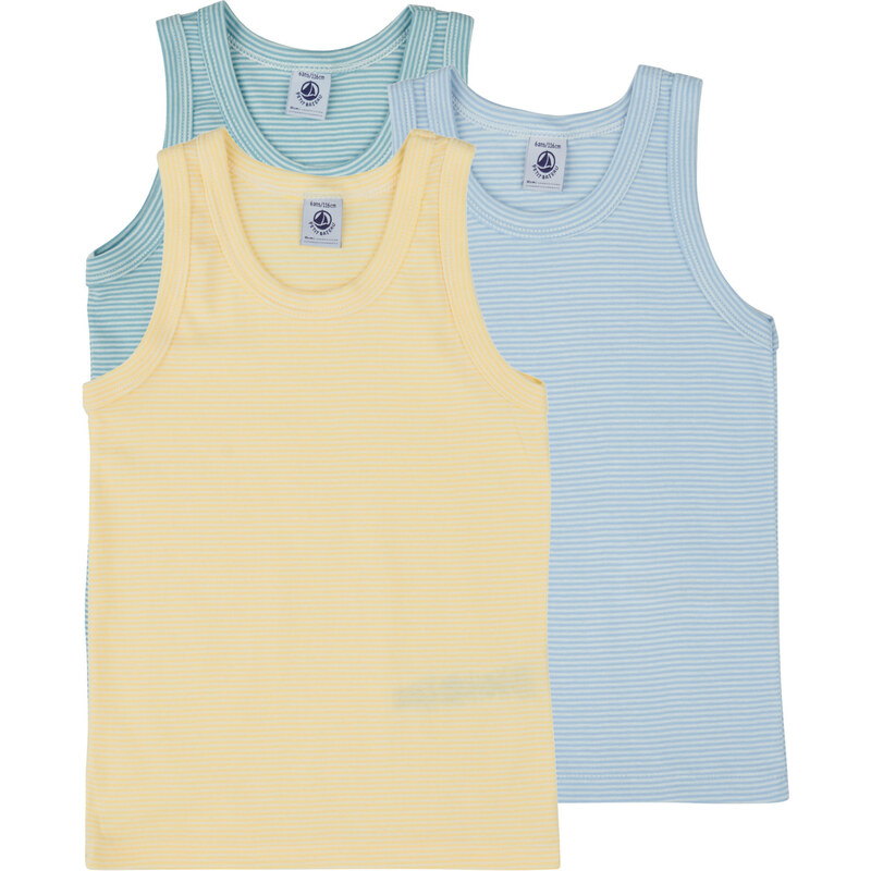 Petit Bateau Tielka a tričká bez rukávov 3 DEBARDEURS Petit Bateau 67714262