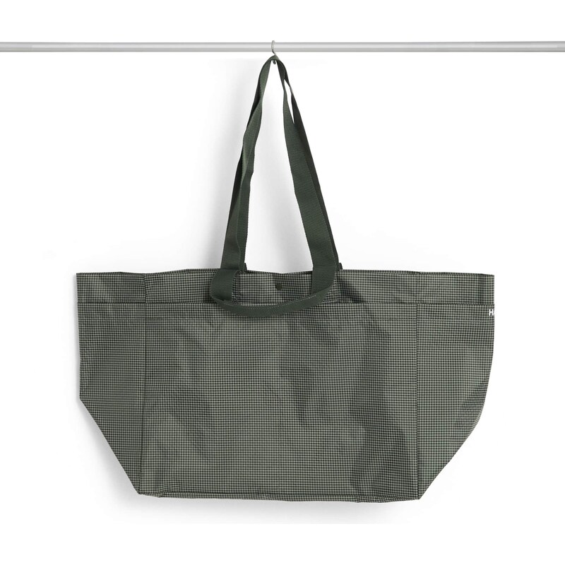 HAY Taška Grid Weekend Bag M Dark Green 67712270