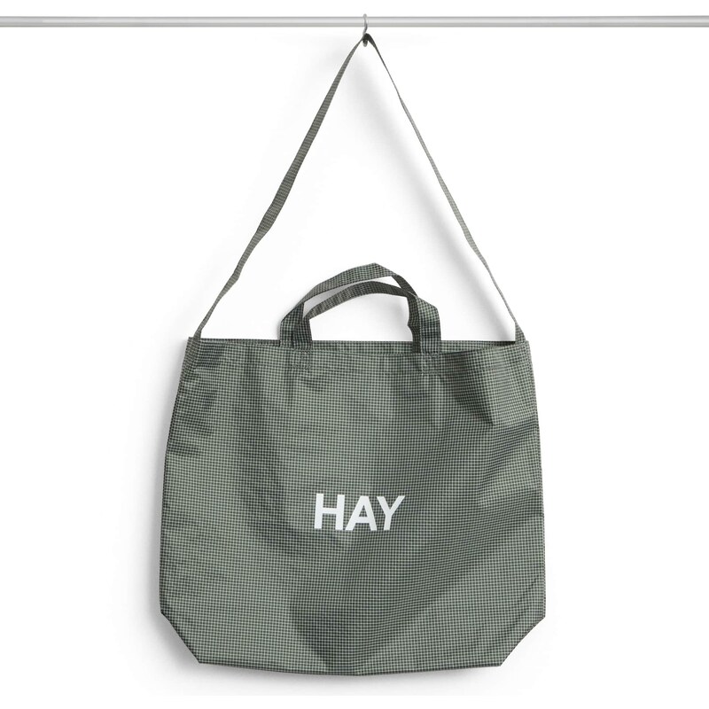 HAY Taška Grid Crossover Bag M Dark Green 67712274