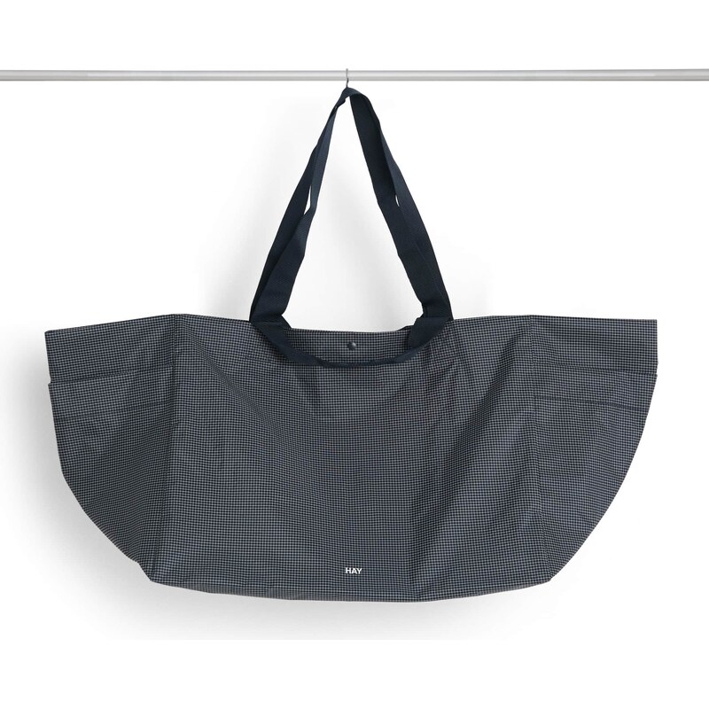 HAY Taška Grid Weekend Bag L Dark Blue 67712266