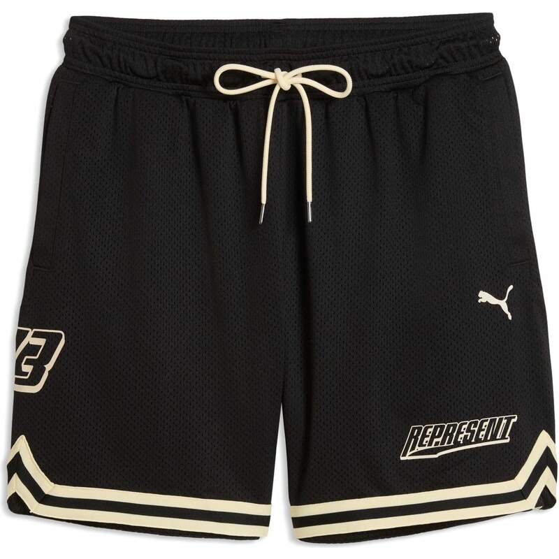 Puma X Represent Shorts Black - Pánske - Kraťasy Puma - Čierne - 67712368
