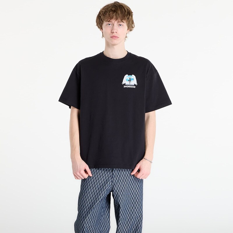 Tričko PLEASURES Angel Place T-Shirt Black L 67713984