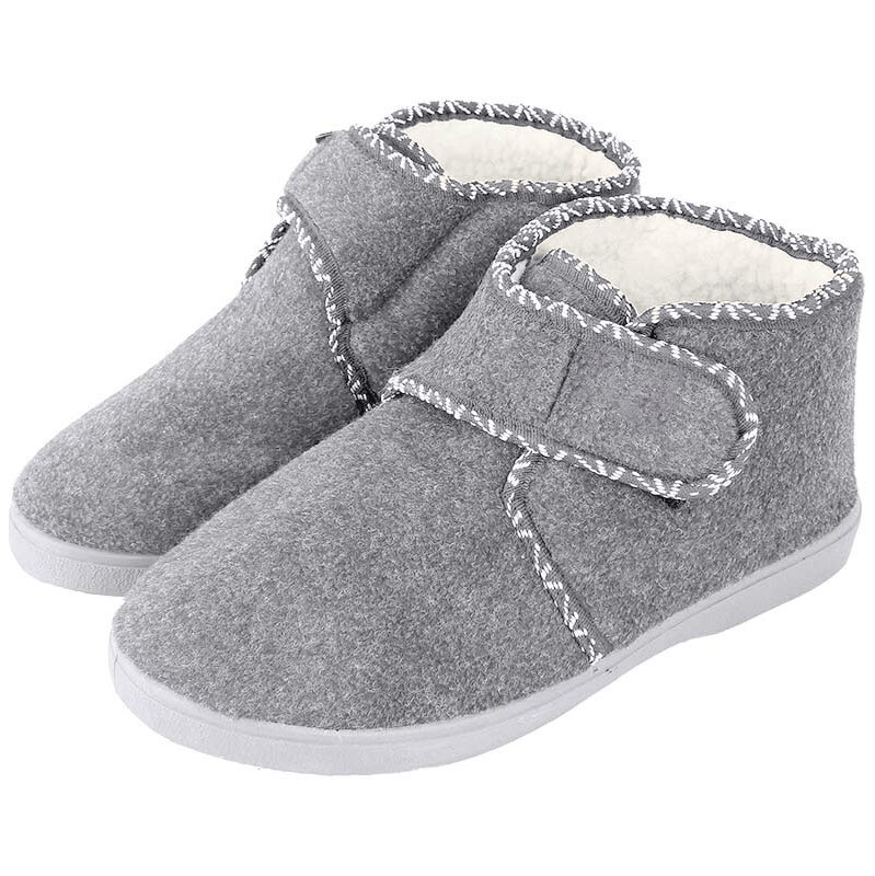 Kapce pre seniorov dámske šedé 43089350