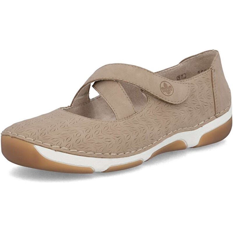 Dámske baleríny RIEKER 55958-20 béžová S6 67712503