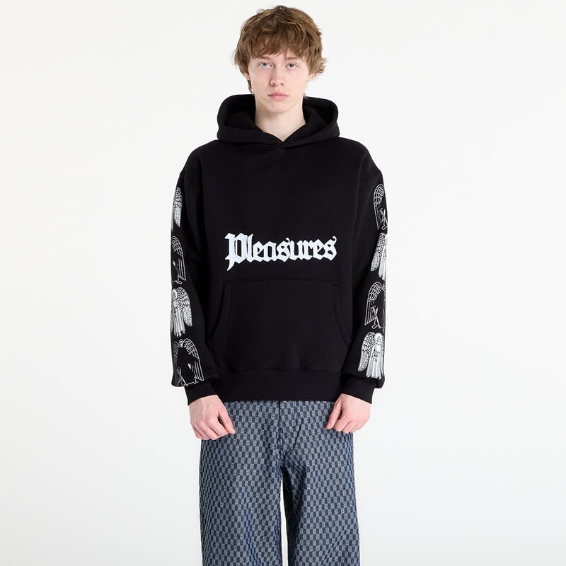 Mikina PLEASURES Angel Demon Hoodie Black XL 67713994