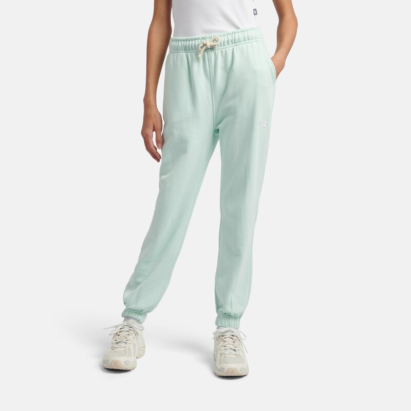 Detské nohavice New Balance LAKG0058COJ – mätové 68436766