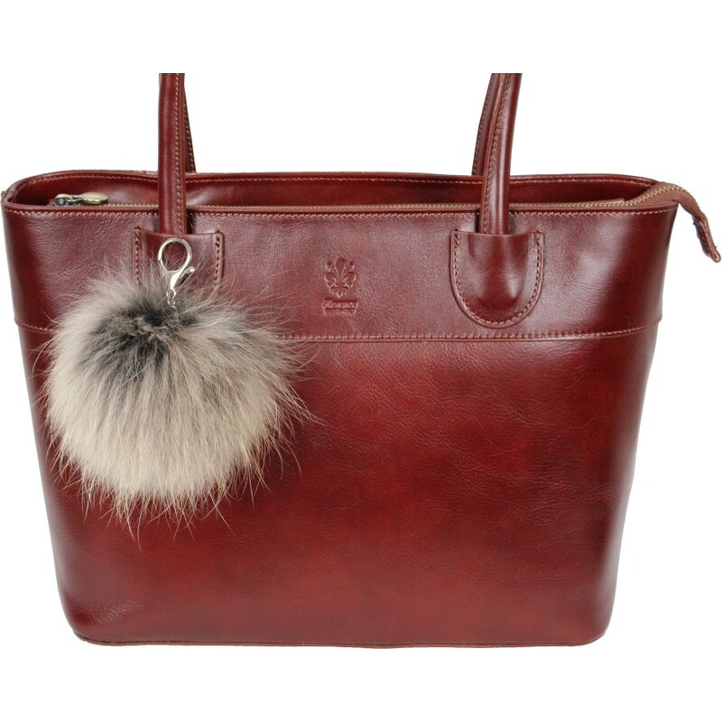 Sikora Kožušinový prívesok ku kabelke medvedíkovec snowtop čierno 67713920