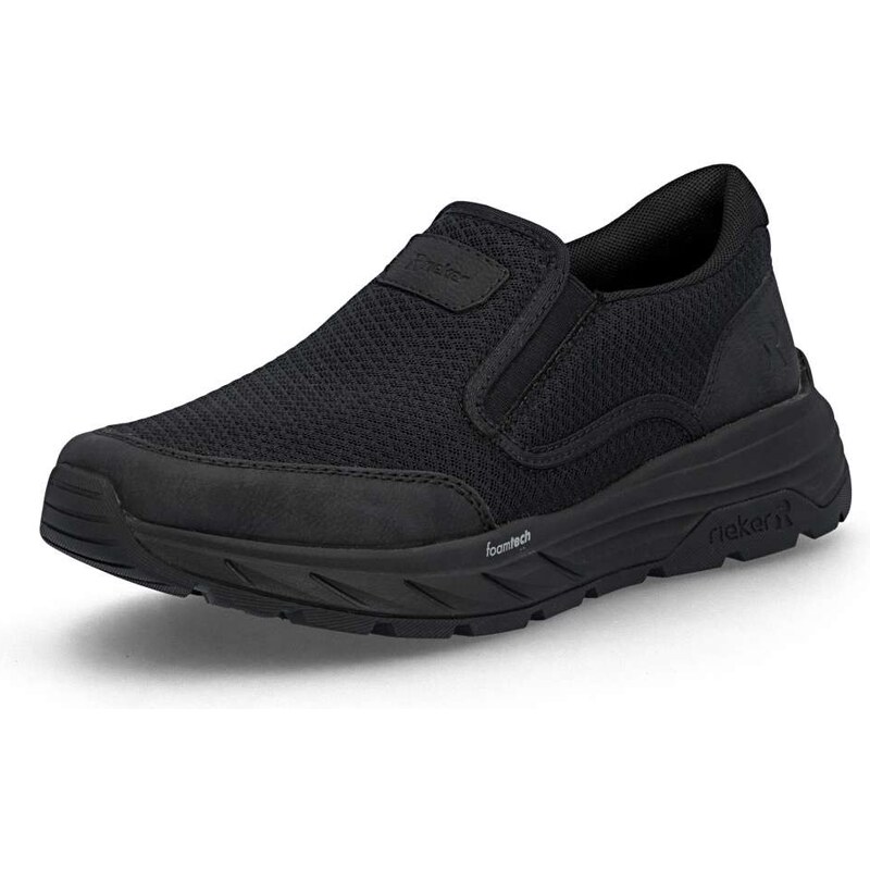 E-shop Pánske mokasíny RIEKER 06152-00 čierna S6