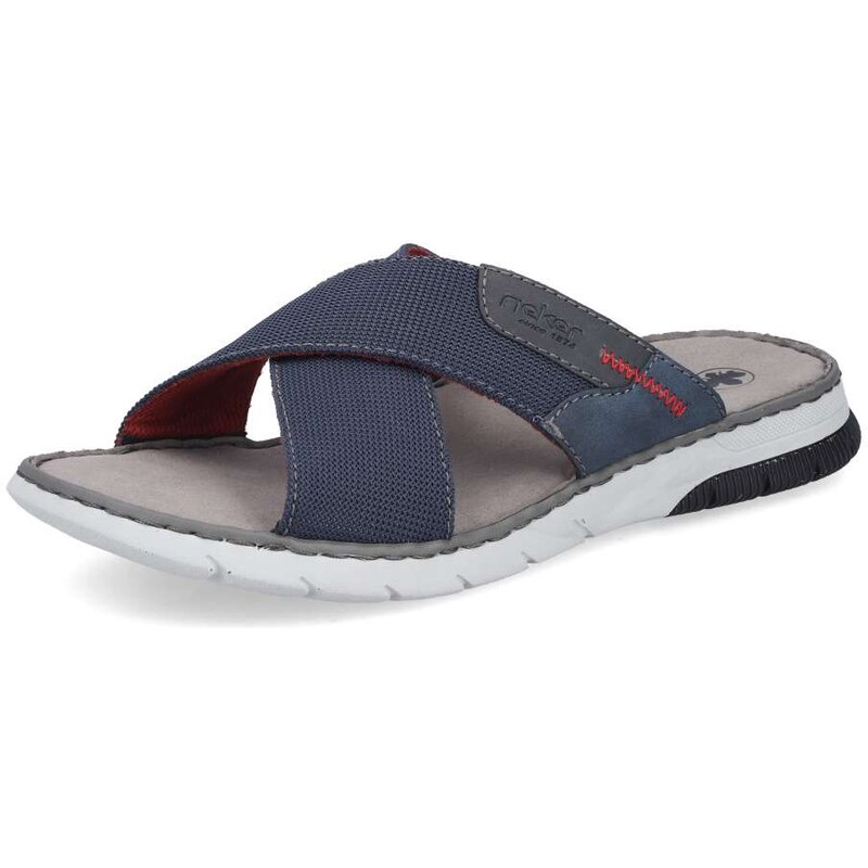 Pánske šľapky RIEKER 25250-14 modrá S6 67714169
