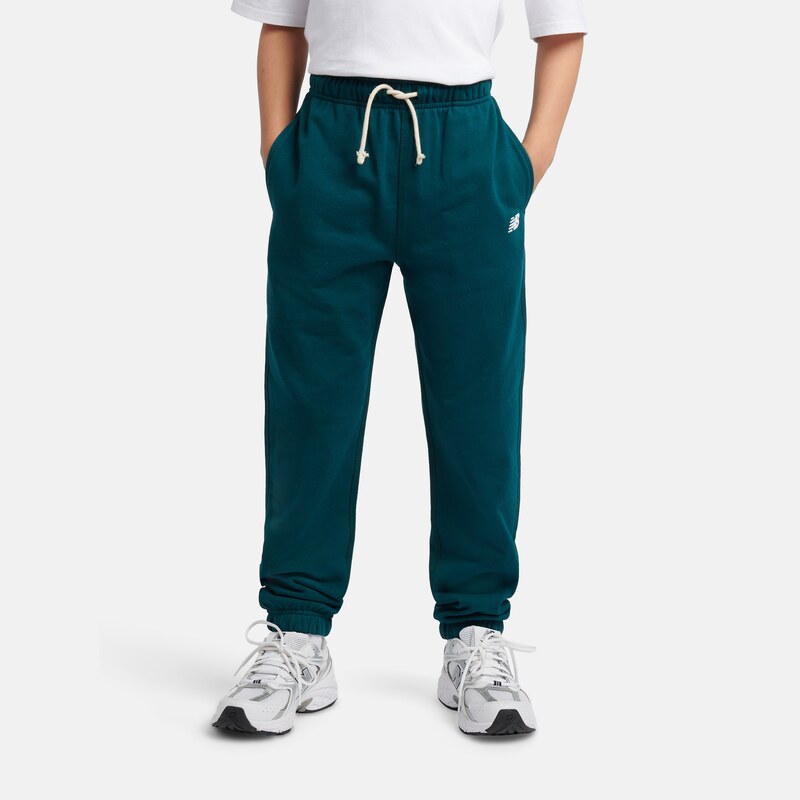 Detské nohavice New Balance LAKB0060AAV – zelené 68436767