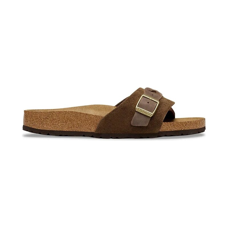 Semišové šľapky Birkenstock Oita 67714937