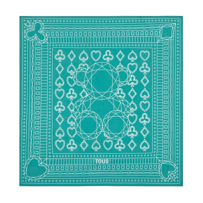 Šatka s prímesou hodvábu Tous 67714942
