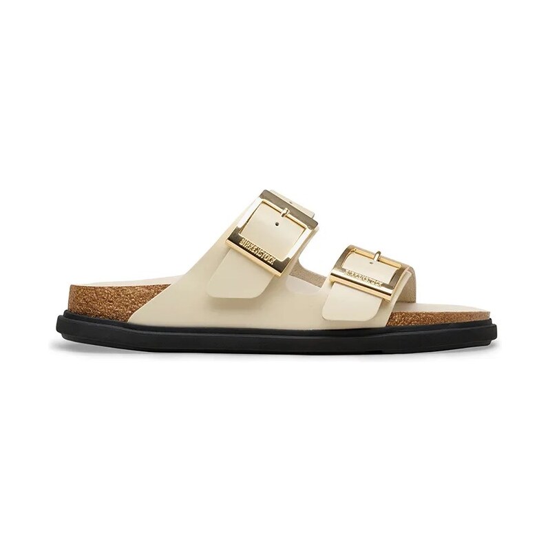 Kožené šľapky Birkenstock Arizona Droplet Buckle 67714820