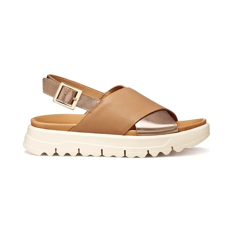 Kožené sandále Geox D XAND 2.1S 67714895