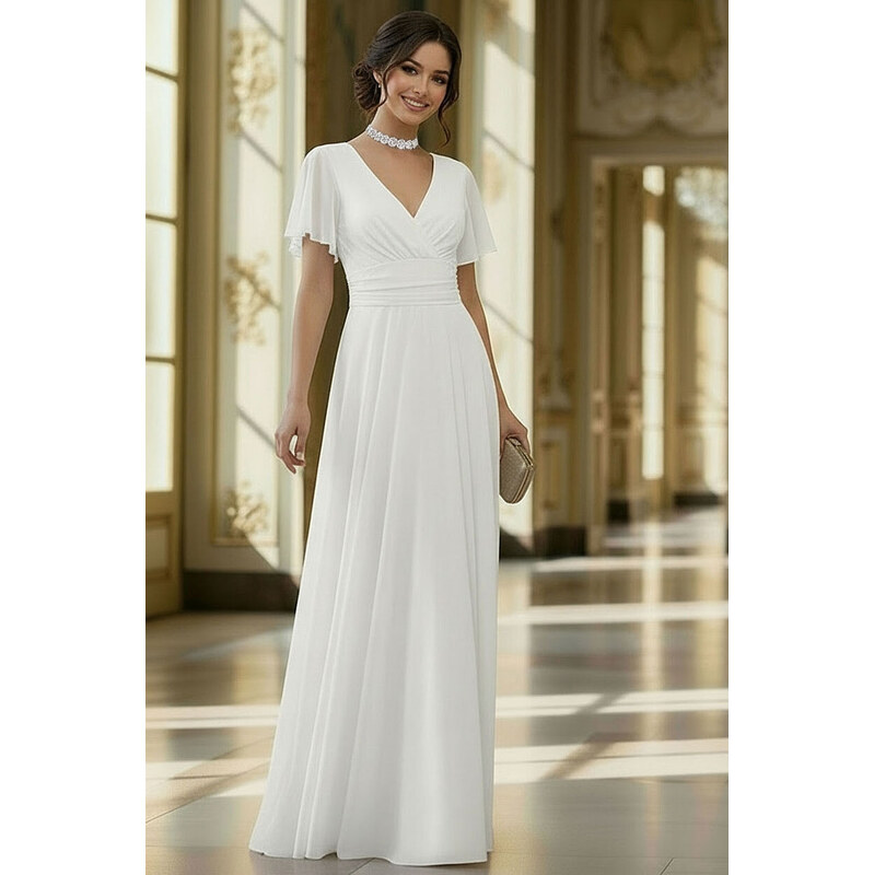 TopMode Slávnostné spoločenské šaty z jemného tylu 67716086