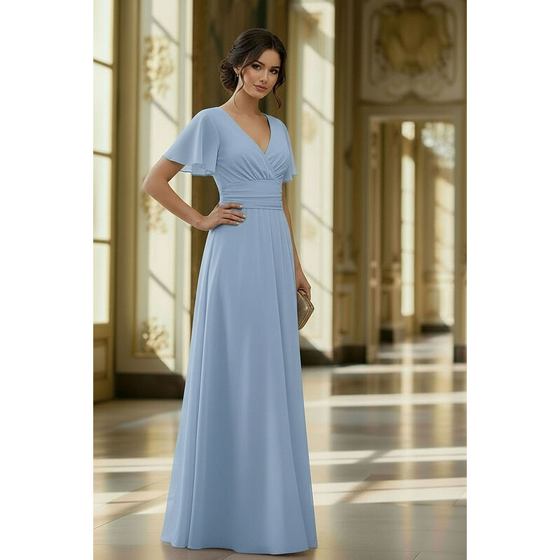 TopMode Slávnostné spoločenské šaty z jemného tylu 67716093