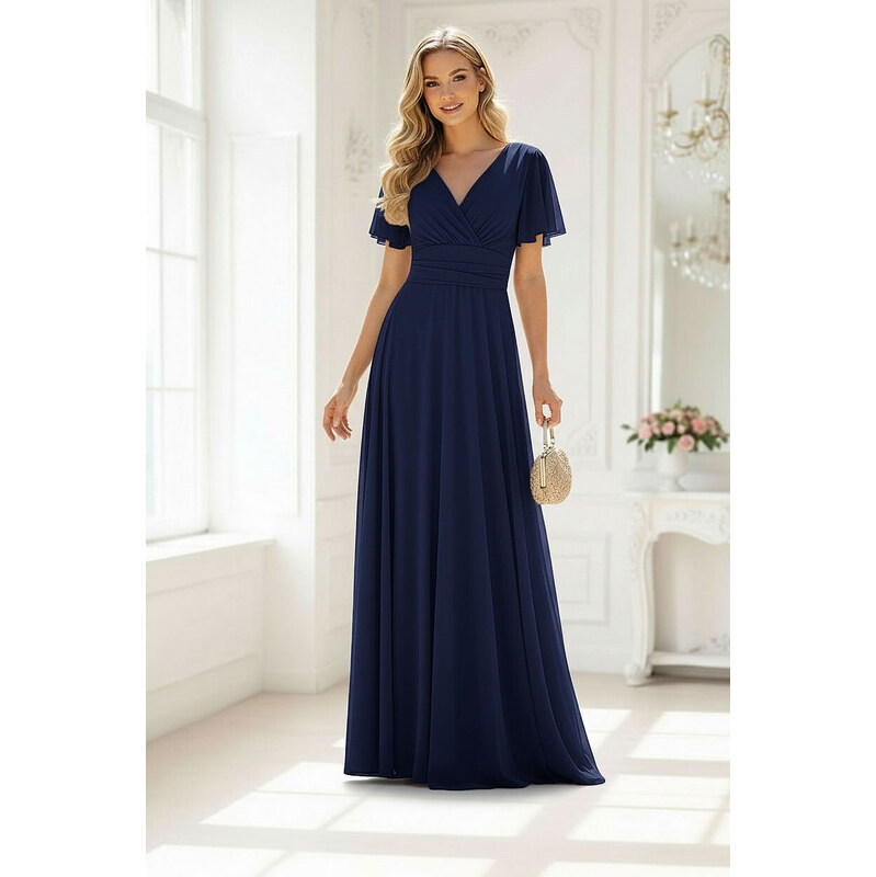 TopMode Slávnostné spoločenské šaty z jemného tylu 67716094