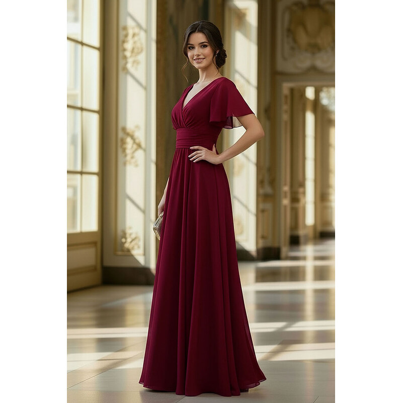 TopMode Slávnostné spoločenské šaty z jemného tylu 67716095