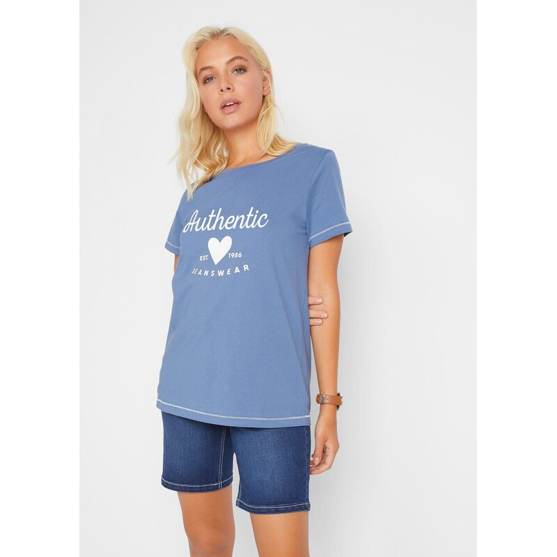 bonprix Tričko, farba modrá 44735670