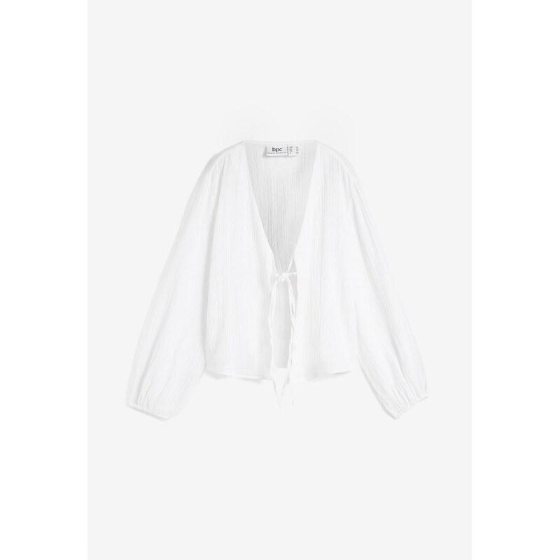 bonprix Mušelínové bolero, farba biela 50408602