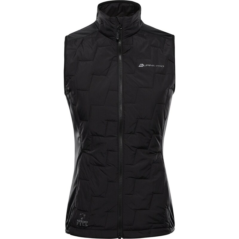 ALPINE PRO - NERCA DÁMSKA VESTA S MERINO VÝPLŇOU 68611850