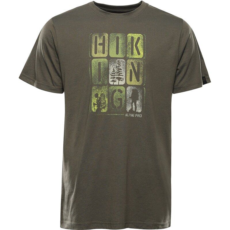 ALPINE PRO - BOLEN 2 PÁNSKE RÝCHLOSCHNÚCE TRIČKO S COOL-DRY 67745744