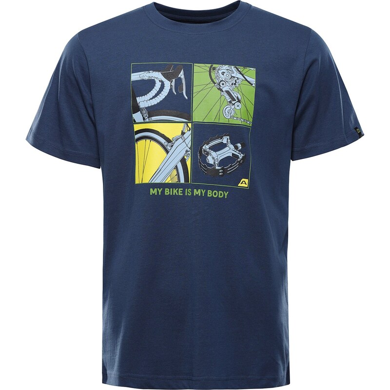 ALPINE PRO - TERMES 3 PÁNSKE TRIČKO Z ORGANICKEJ BAVLNY 67745753