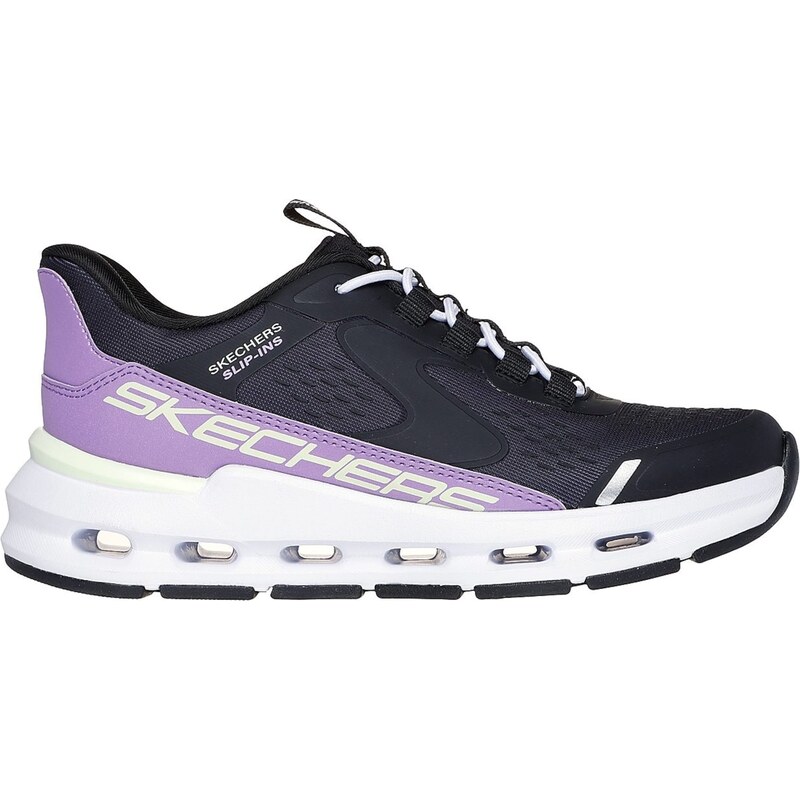 SKECHERS Tenisky námornícka modrá / fialová / biela 67730075
