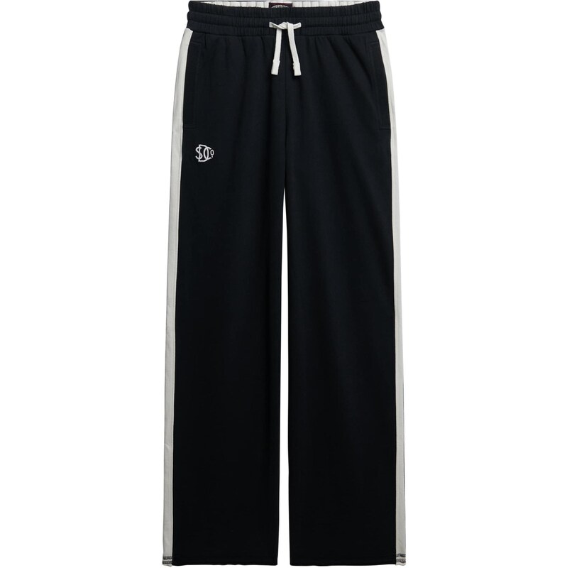 Superdry & Co Nohavice Athletic Fives námornícka modrá / prírodná 67730108