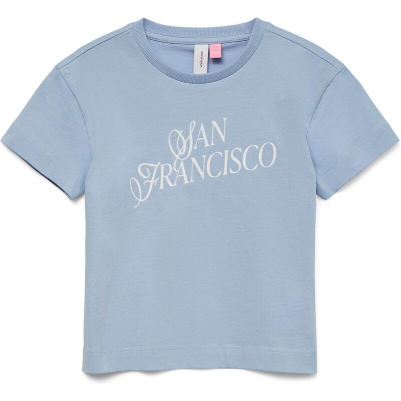 Vero Moda Girl Tričko VMVICTORIA modrá 67731231