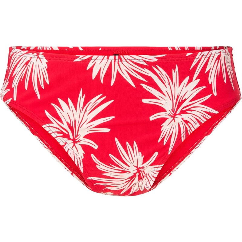 LingaDore Bikinové nohavičky ohnivo červená / biela 67731249
