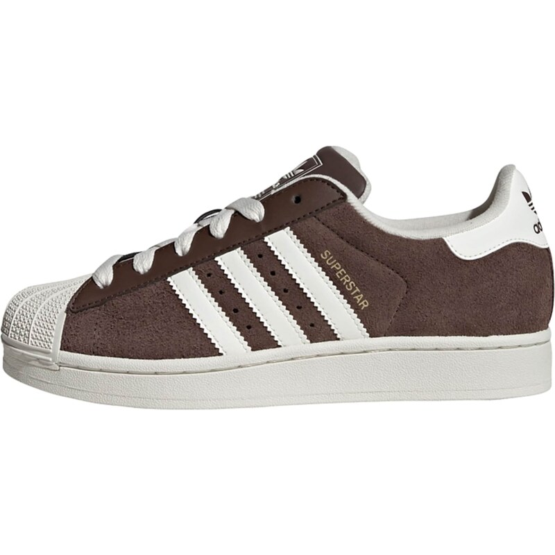 ADIDAS ORIGINALS Nízke tenisky Superstar II tmavohnedá / biela 67731300