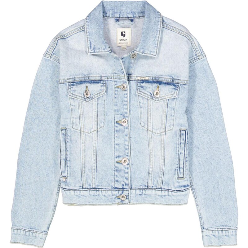 GARCIA Prechodná bunda modrá denim 67731324