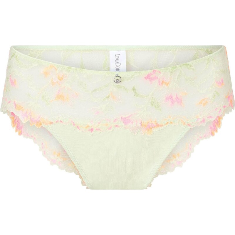 LingaDore Nohavičky pastelovo zelená / svetlozelená / svetlooranžová / 67731357