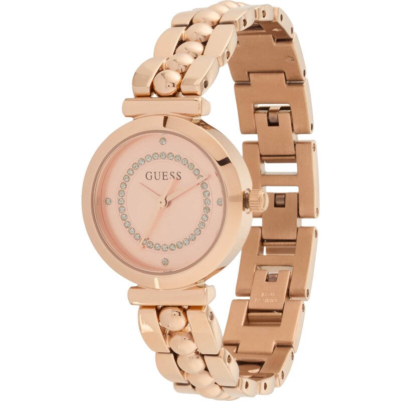 GUESS Analógové hodinky LEENA ružové zlato 67732173