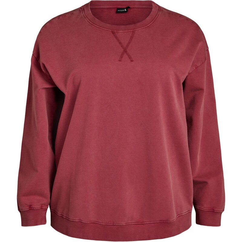 Active by Zizzi Mikina APENNY červená 67732287