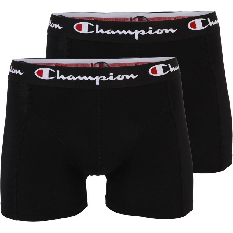 Champion Authentic Athletic Apparel Boxerky čierna / biela 67732288